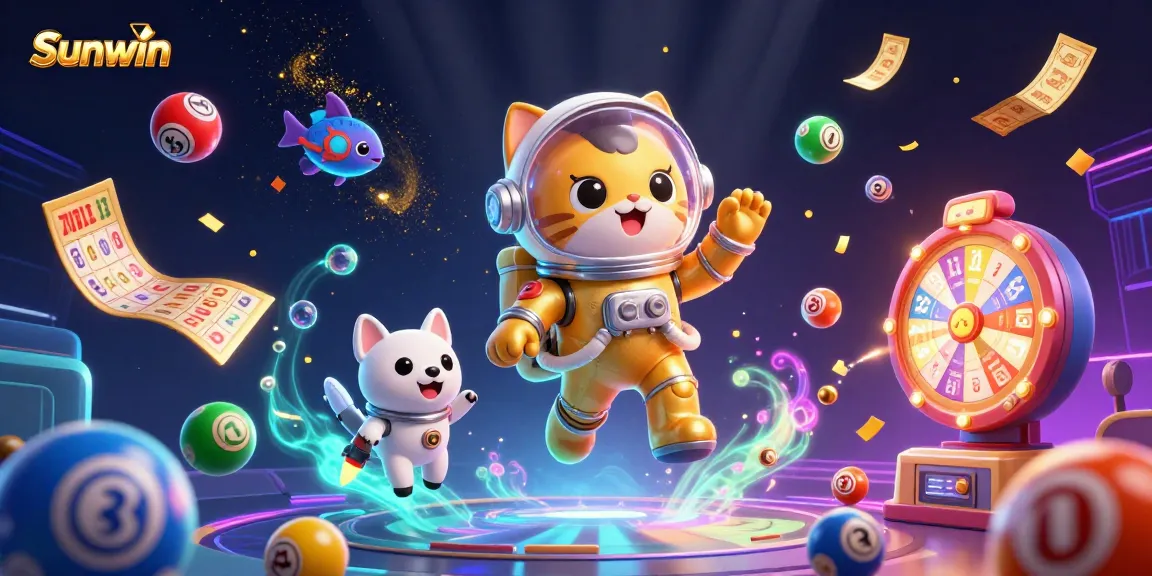 Engage with thrilling games at Sunwin while experiencing a vibrant cosmic carnival of excitement.
